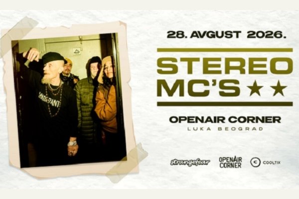 Stereo MC's 28. avgusta u Beogradu